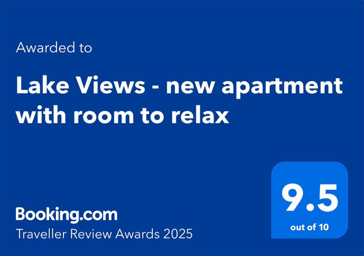 Lake Views - New Apartment With Room To Relax Ванака Екстер'єр фото